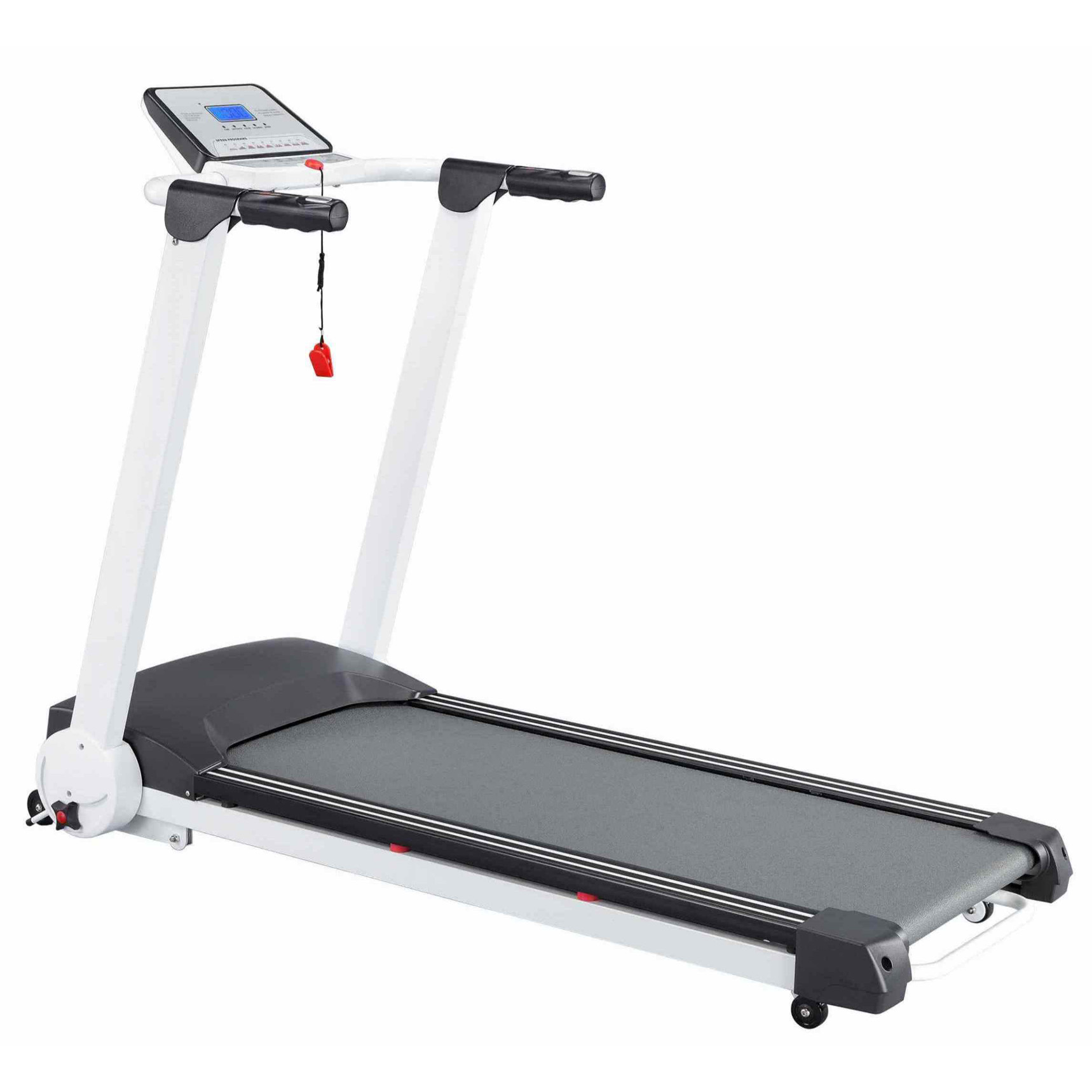 Easy fold treadmill